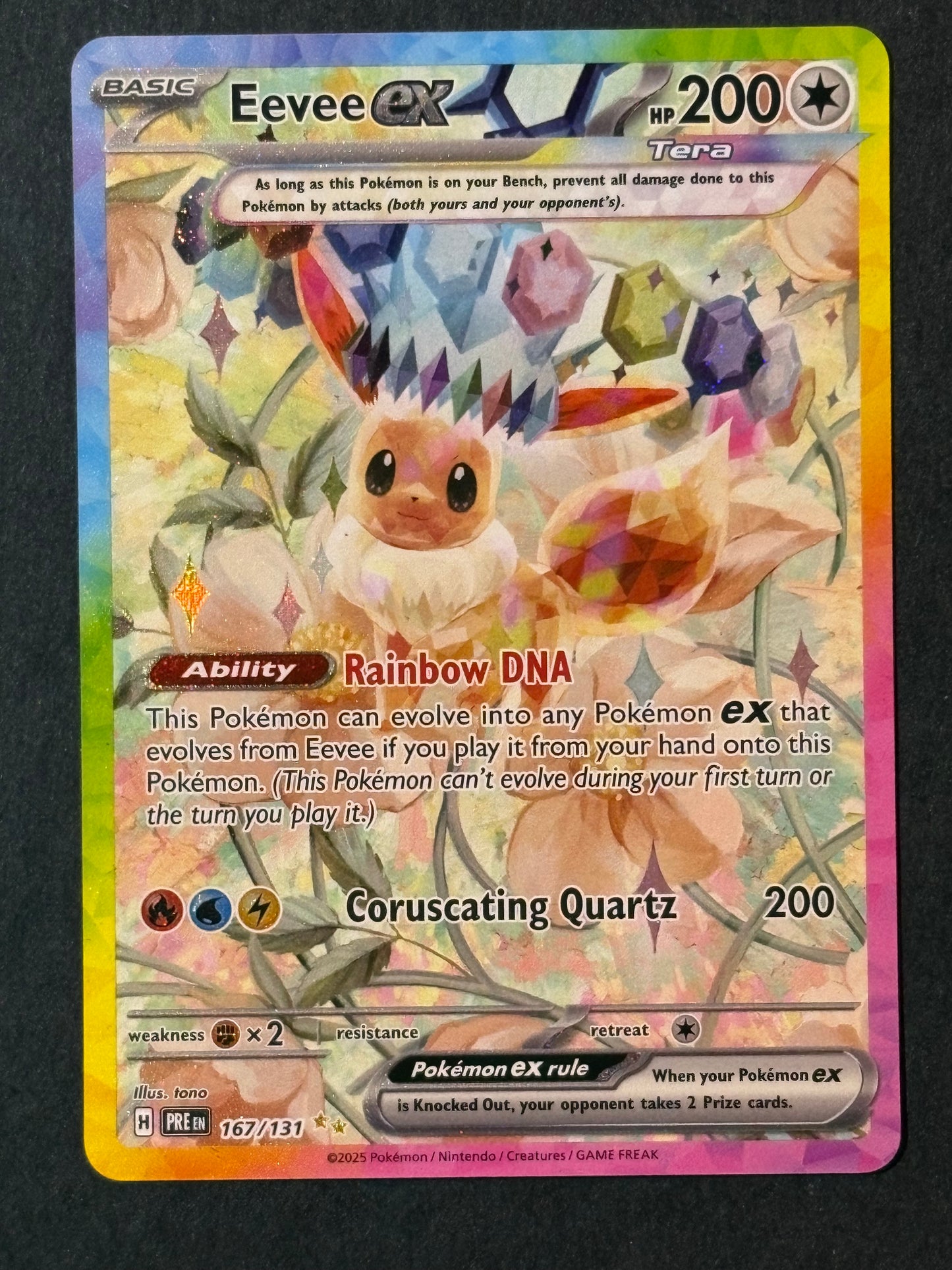 Eevee ex - 167/131 - SV: Prismatic Evolutions (PRE)