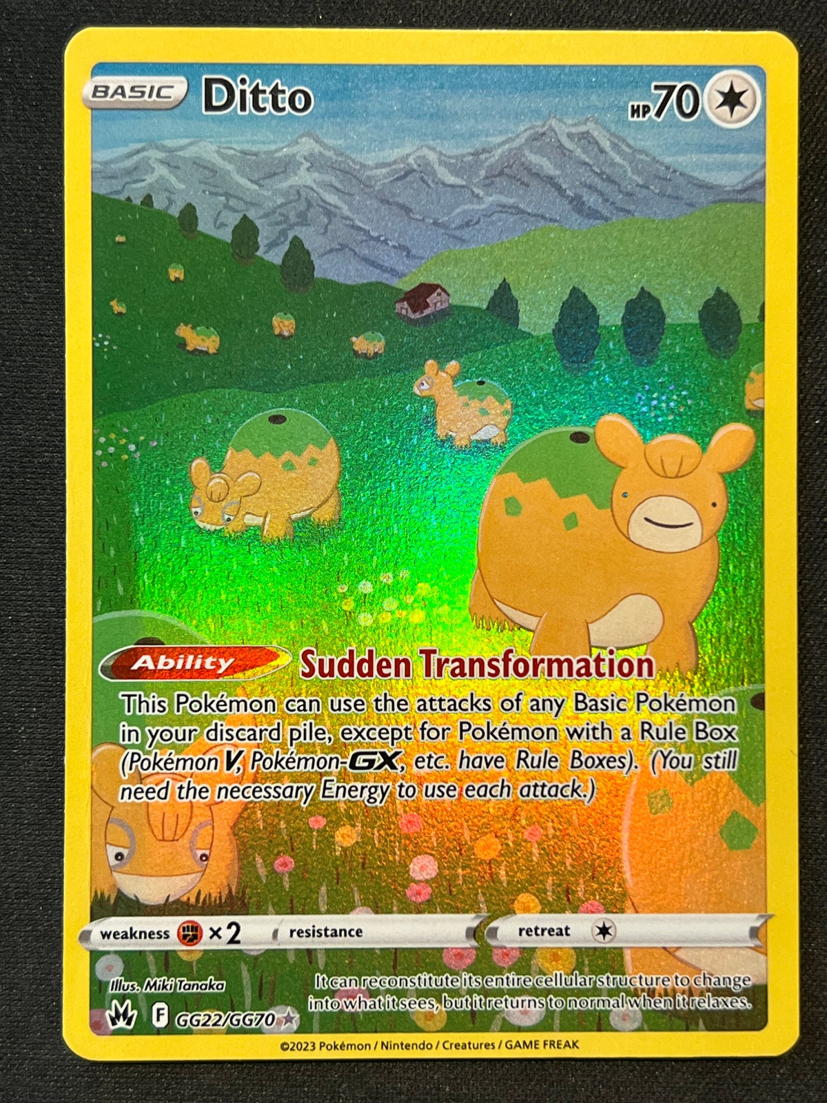 Ditto - SWSH: Crown Zenith: Galarian Gallery (CRZ:GG) NM Pokemon