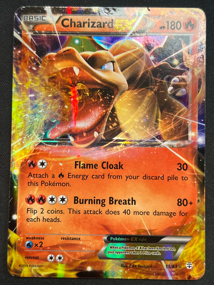 Charizard EX 11/83 - Generations (GEN) HP Pokemon