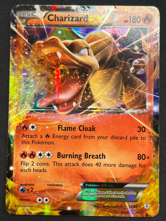Charizard EX 11/83 - Generations (GEN) HP Pokemon