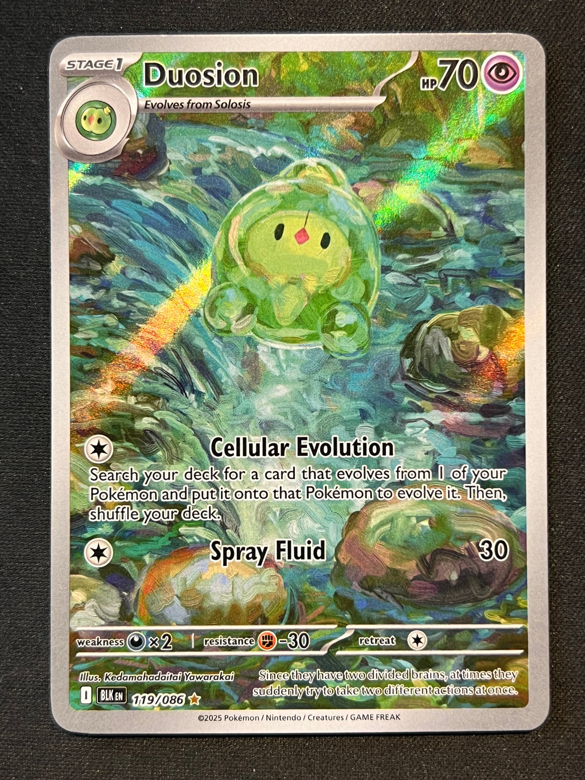 Duosion - 119/086 - SV: Black Bolt (BLK) NM Pokemon