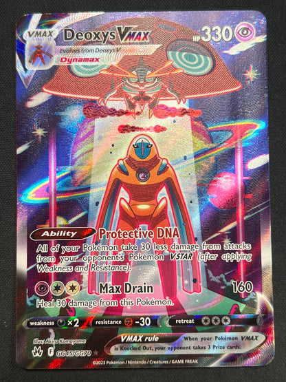Deoxys VMAX - SWSH: Crown Zenith: Galarian Gallery (CRZ:GG) NM Pokemon