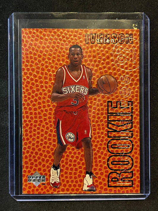 1996-97 Upper Deck - Rookie Exclusives Allen Iverson #R1 (RC)