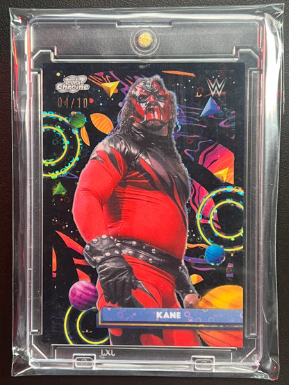2026 Topps Cosmic Chrome WWE - Kane #73 Black Nebula Refractor /10