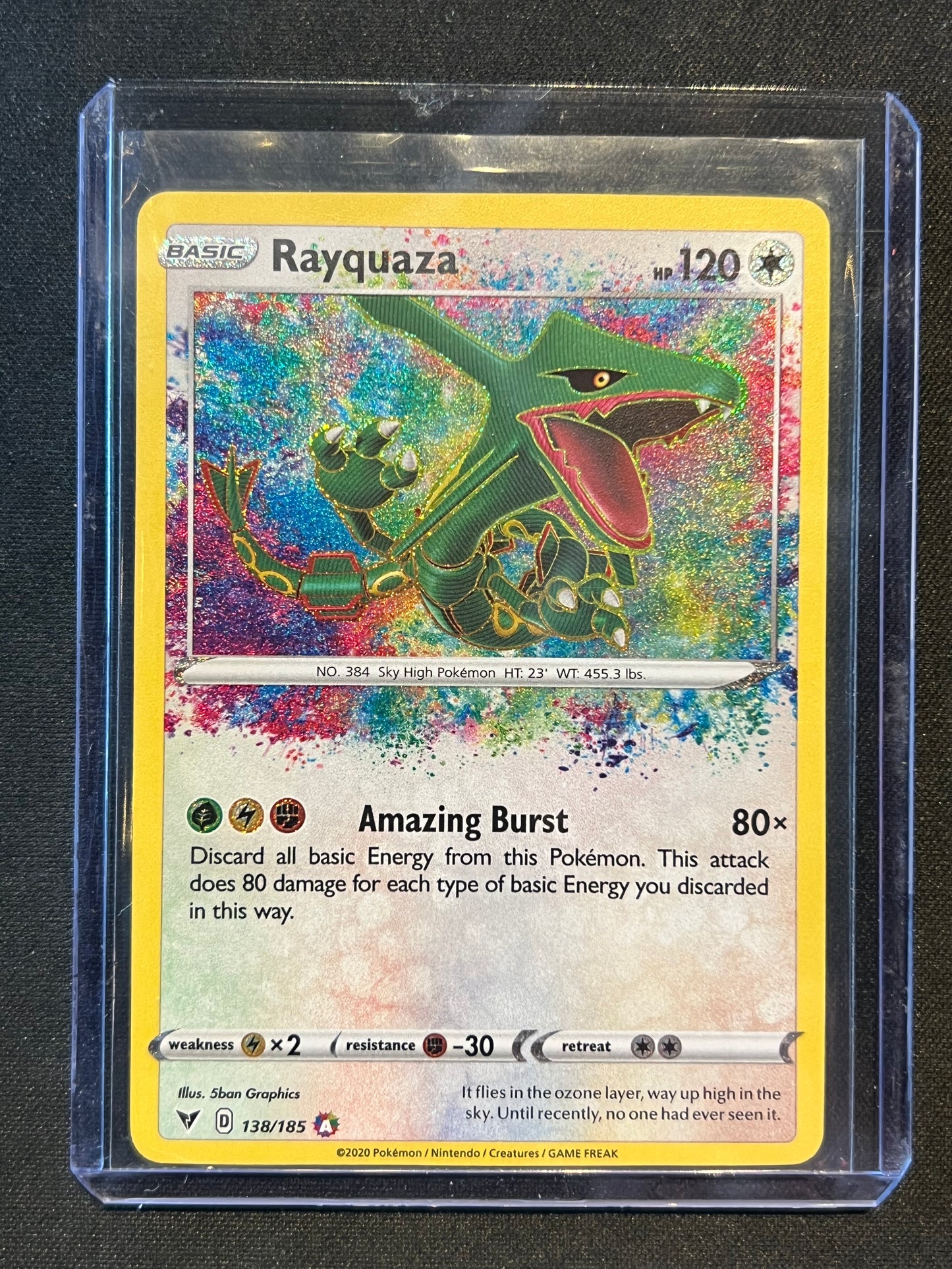 Rayquaza 138/185 - SWSH04: Vivid Voltage (SWSH04)