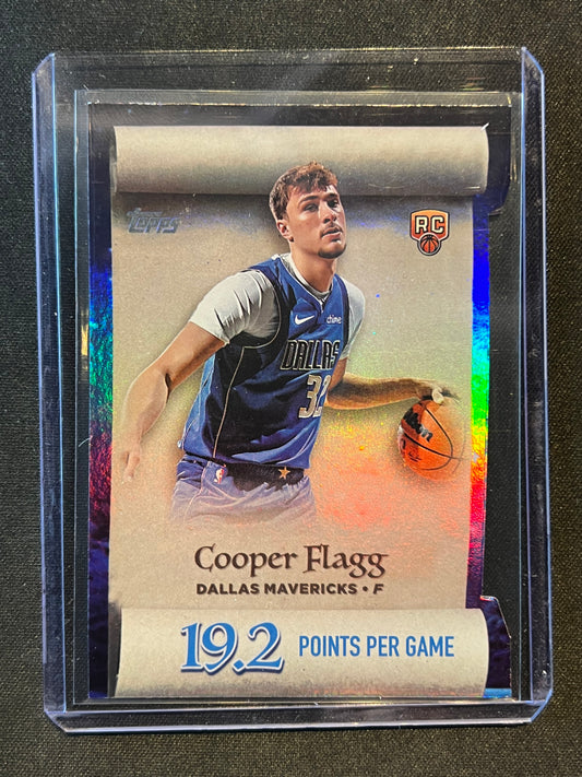 2025-26 Topps Holiday - Making the Nice List Cooper Flagg #ML-1 (RC)