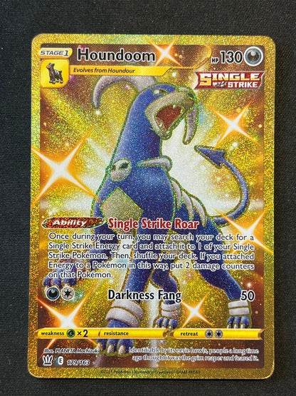 Houndoom (Secret) - SWSH05: Battle Styles (SWSH05) Pokemon
