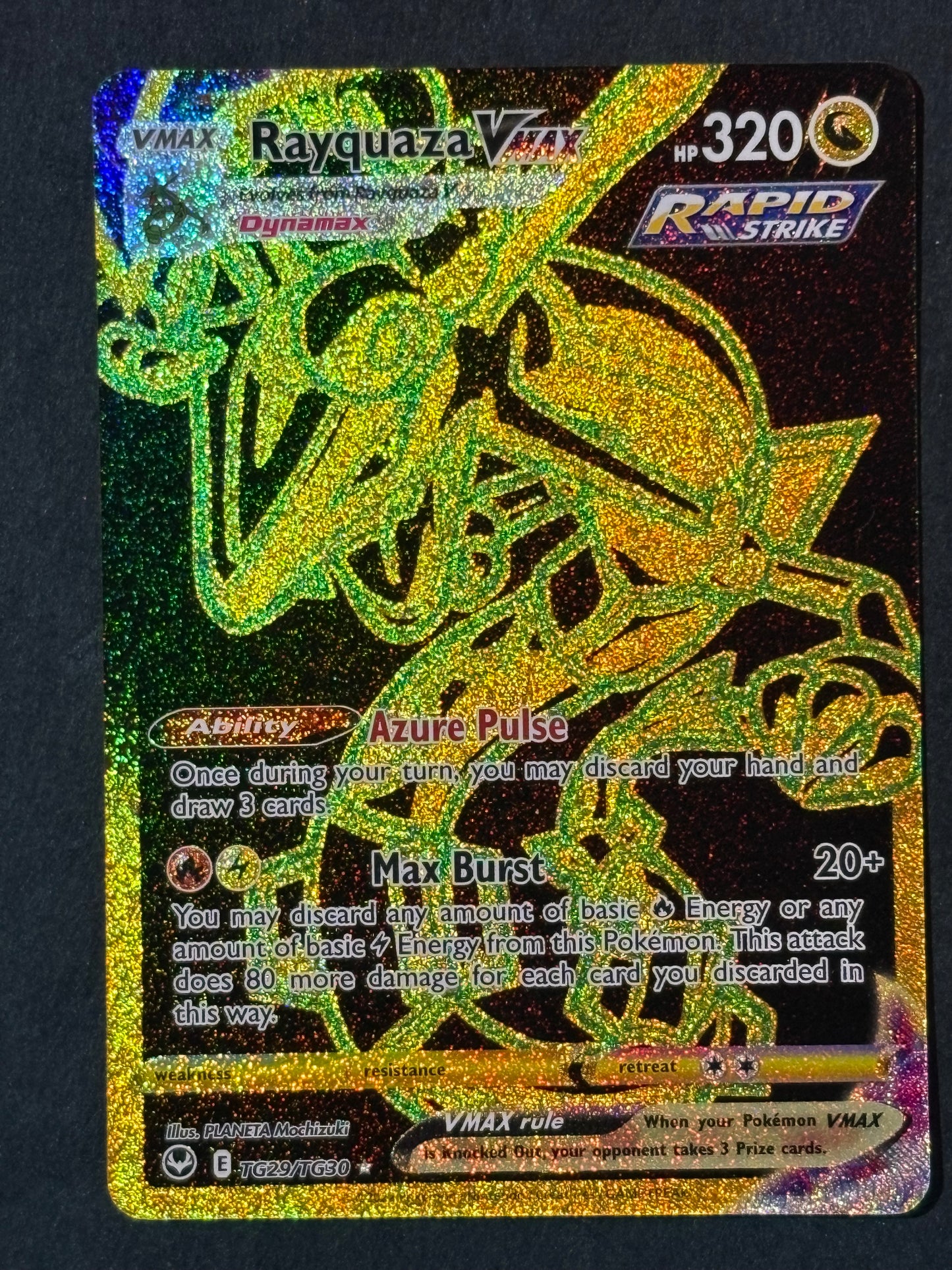 Rayquaza VMAX (Secret) - SWSH12: Silver Tempest Trainer Gallery (SWSH12: TG)