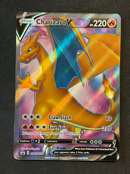 Charizard V - SWSH050 - SWSH: Sword & Shield Promo Cards (SWSD) Pokemon