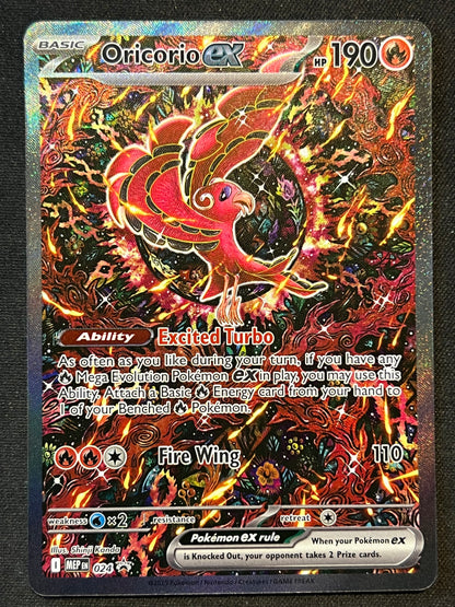 Oricorio ex - 024 - ME: Mega Evolution Promo (MEP) NM Pokemon