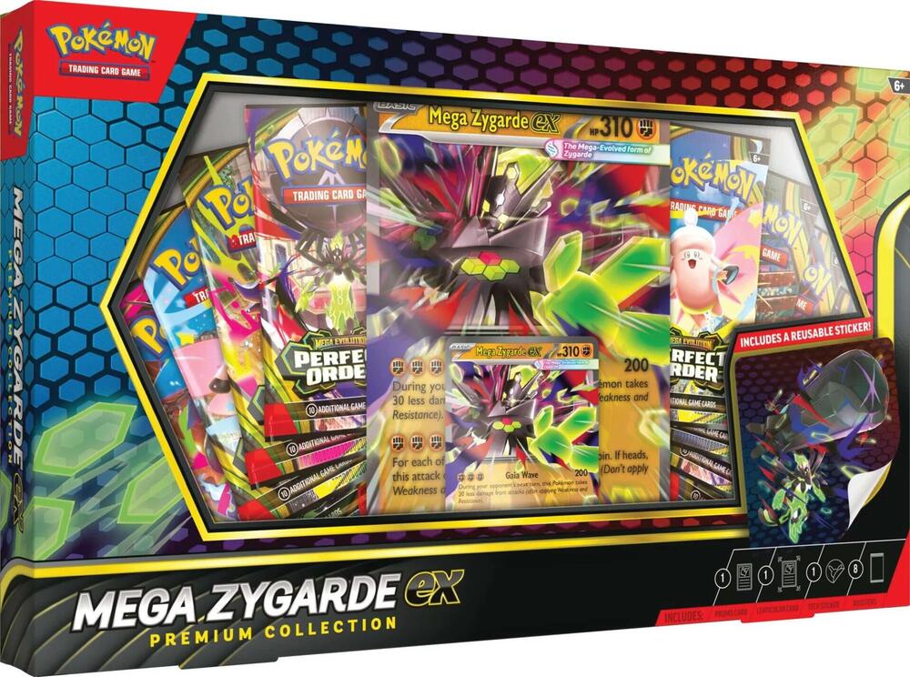 pokemon cards premium Mega Zygarde ex Collection CAT_KAWAII Style:Fearless Swashbuckler Art Card w/ sketch exciting present Choose Your Side in