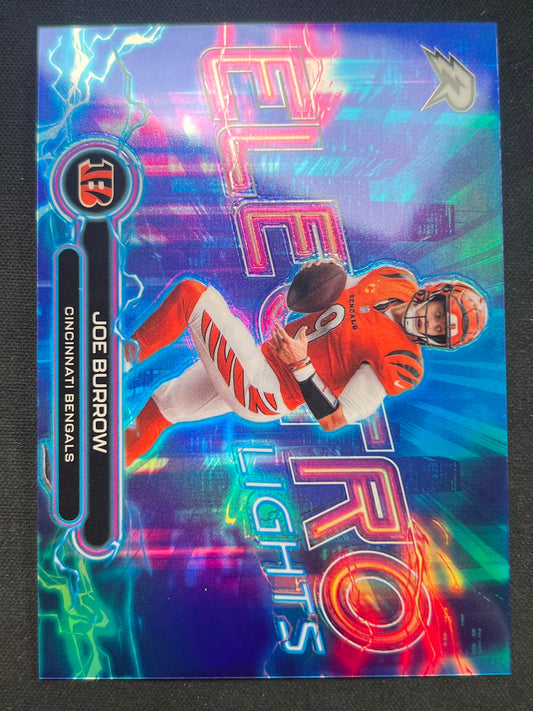 2026 Topps Resurgence Joe Burrow Electro Lights SSP #EL-3