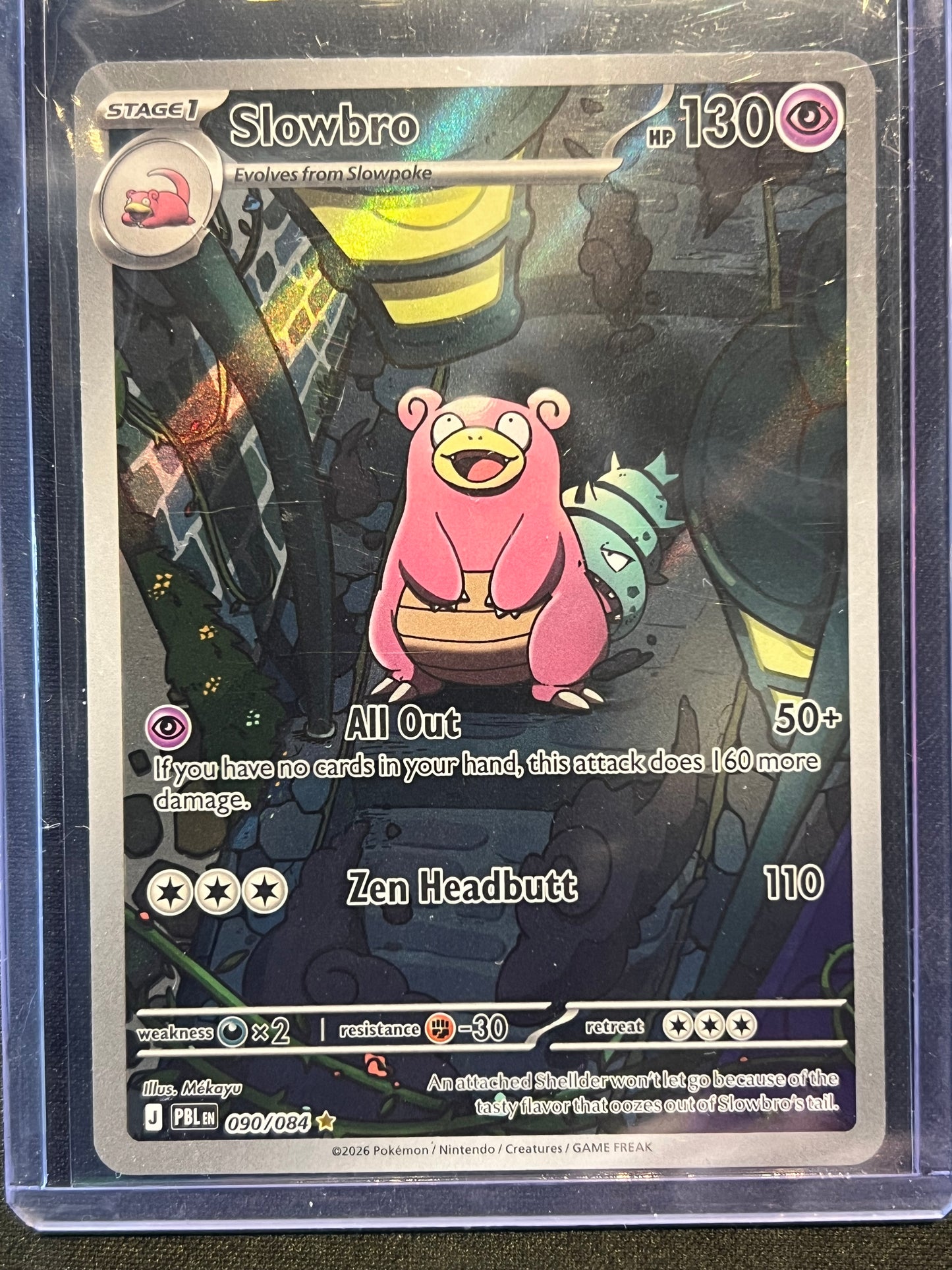 Slowbro - 090/084 - ME05: Pitch Black (PBL)