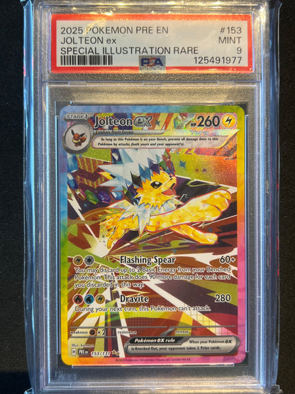 Jolteon ex - 153/131 - SV: Prismatic Evolutions (PRE) PSA 9