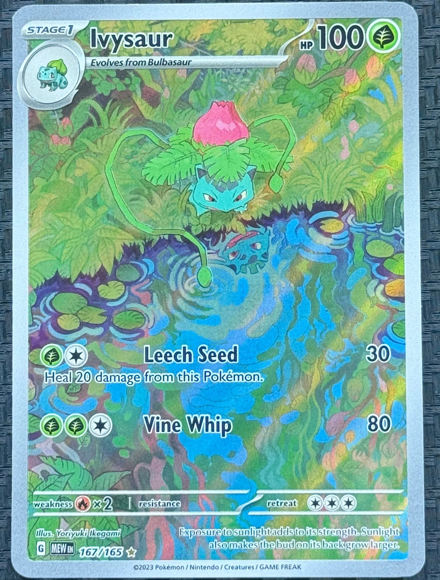 Ivysaur - 167/165 - SV: Scarlet & Violet 151 (MEW)