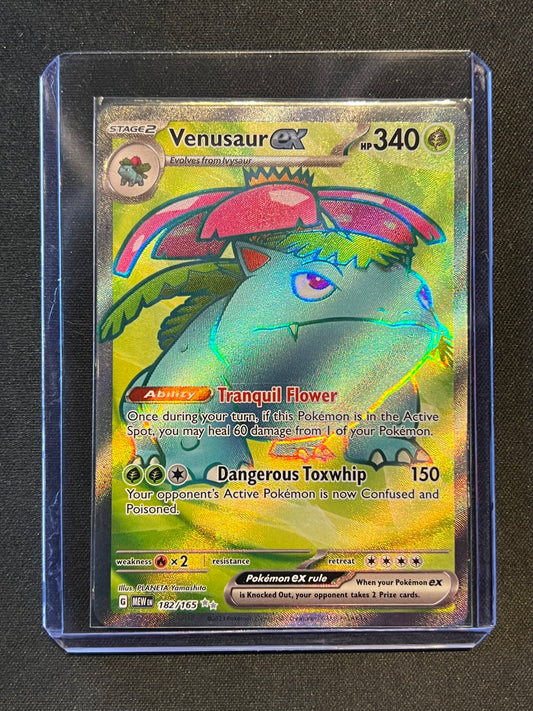 Pokemon Venusaur ex - 182/165 - SV: Scarlet & Violet 151 (MEW)