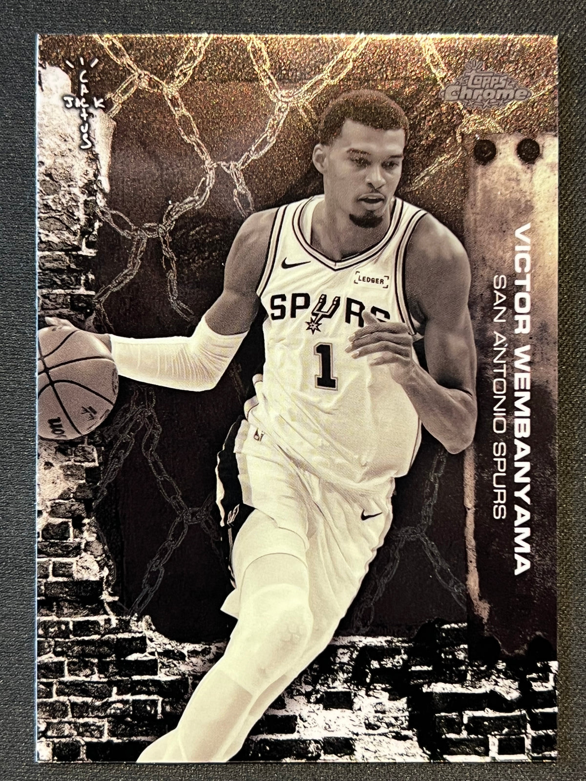 2025-26 Topps Chrome Cactus Jack Victor Wembanyama #59 Spurs