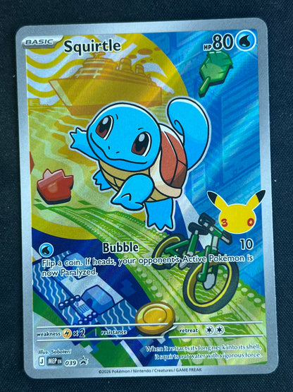 Squirtle - 039 - ME: Mega Evolution Promo (MEP) NM Pokemon
