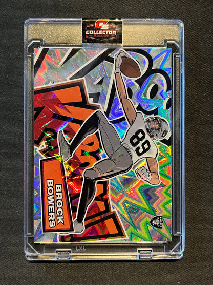 2025 Panini Absolute Brock Bowers #8 Kaboom! Horizontal Case Hit SSP