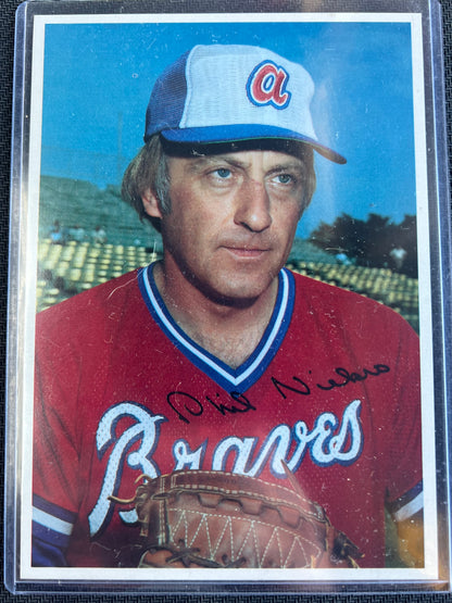 1980 Topps Super - Phil Niekro Gray Back