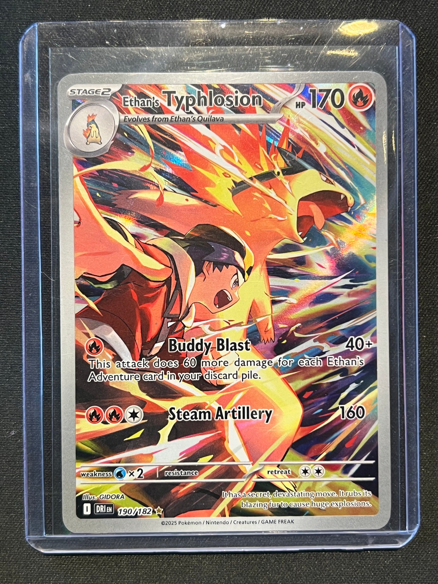 Ethan's Typhlosion - 190/182 - SV10: Destined Rivals (DRI) Pokemon