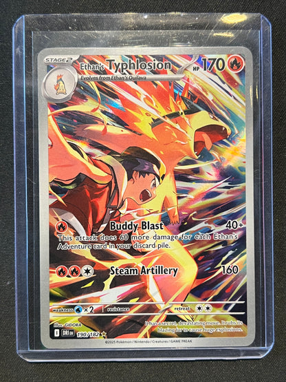 Ethan's Typhlosion - 190/182 - SV10: Destined Rivals (DRI) Pokemon