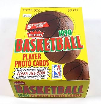 1990 Fleer Update Basketball Cards Box - Sealed New