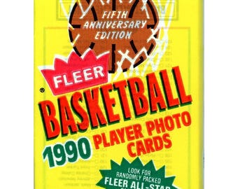 1990 Fleer Update Basketball Cards Box - Sealed New
