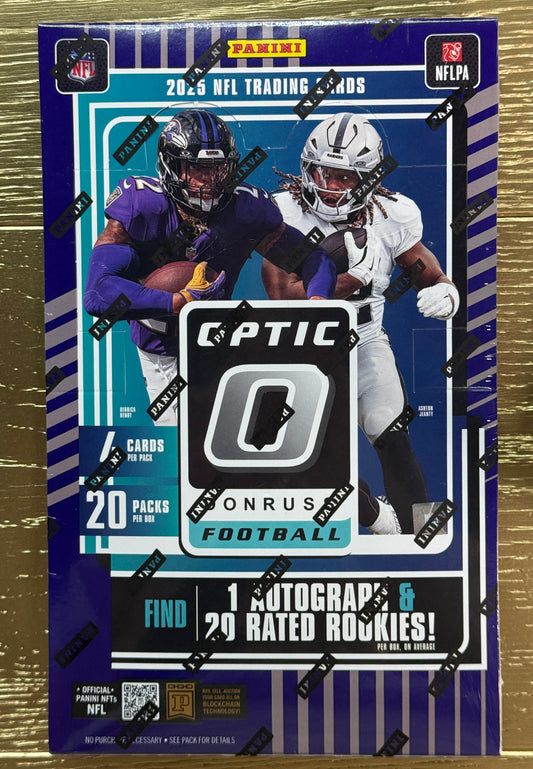 2025 Panini NFL Optic Hobby Box