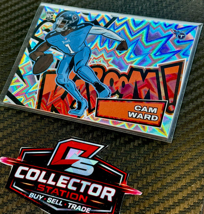 2025 Panini Absolute - Kaboom! Horizontal Cameron Ward #31 (RC)