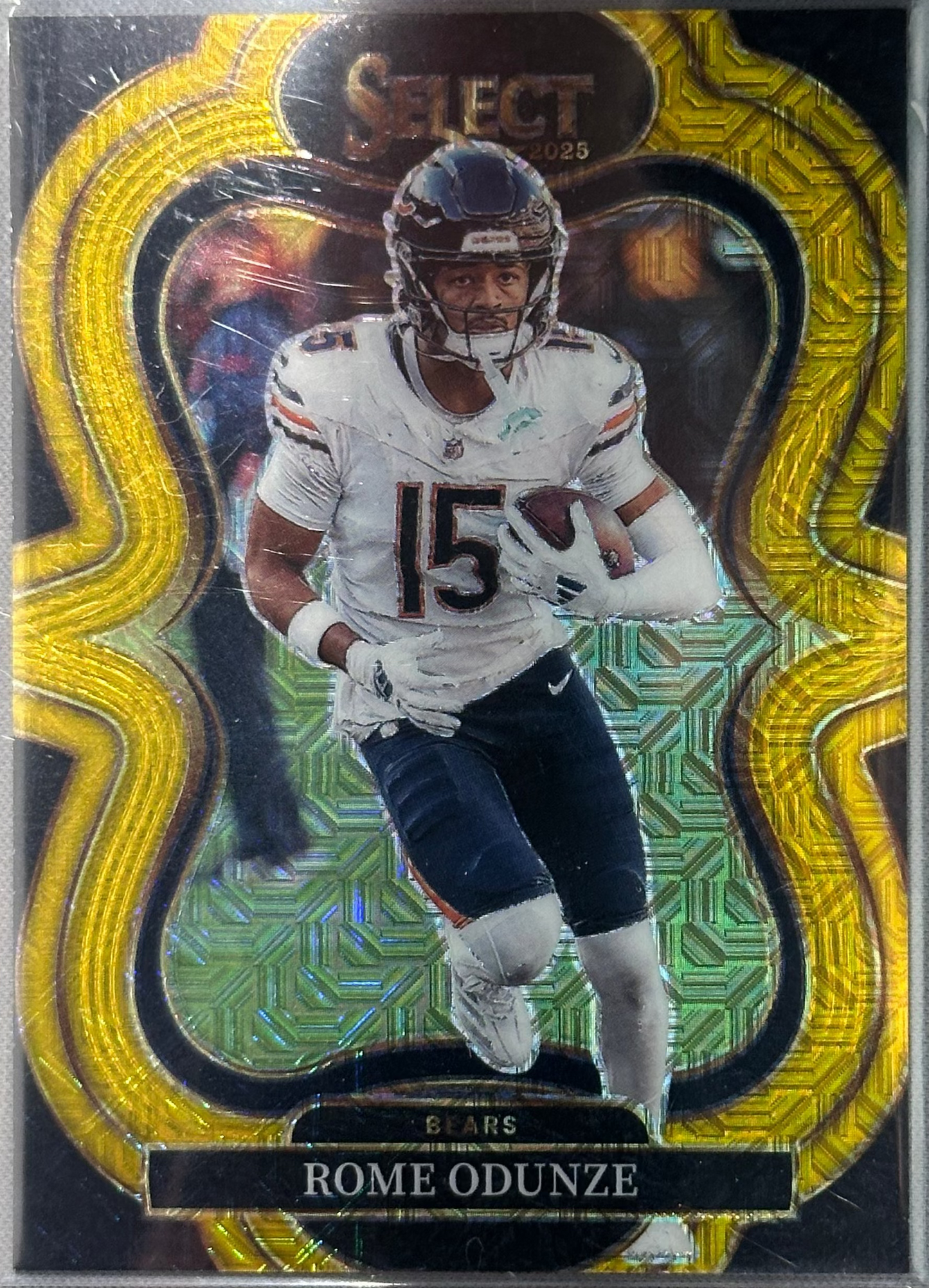 2025 Panini Select Rome Odunze Gold Suite Level /10 #374