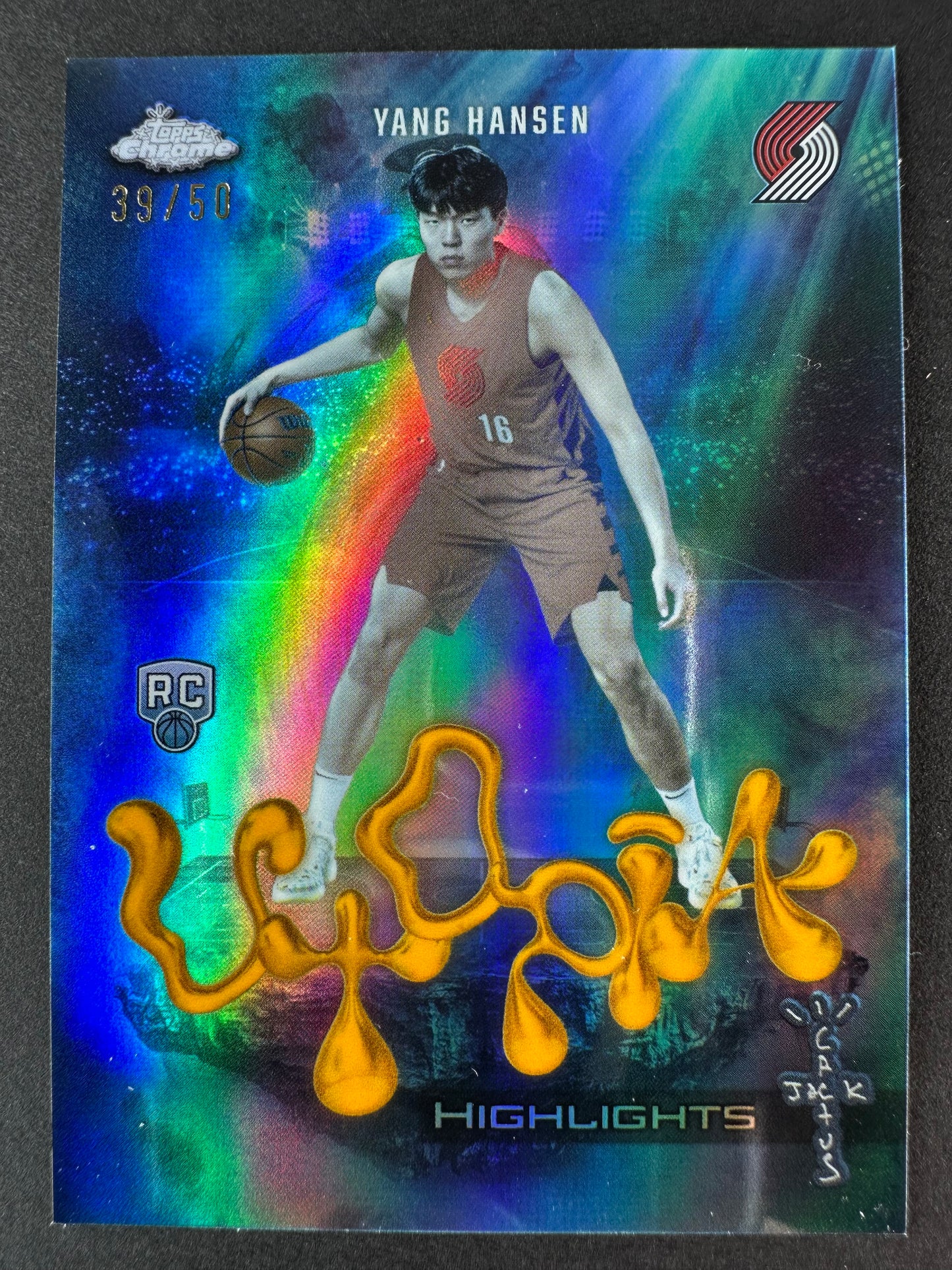2025 Topps Chrome Cactus Jack Yang Hansen Utopia /50