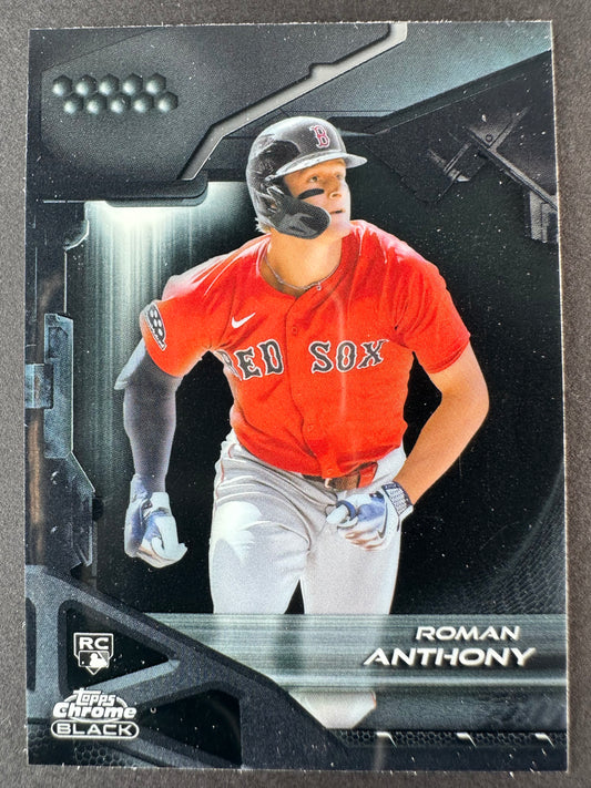 2026 Topps Chrome Black Baseball Roman Anthony