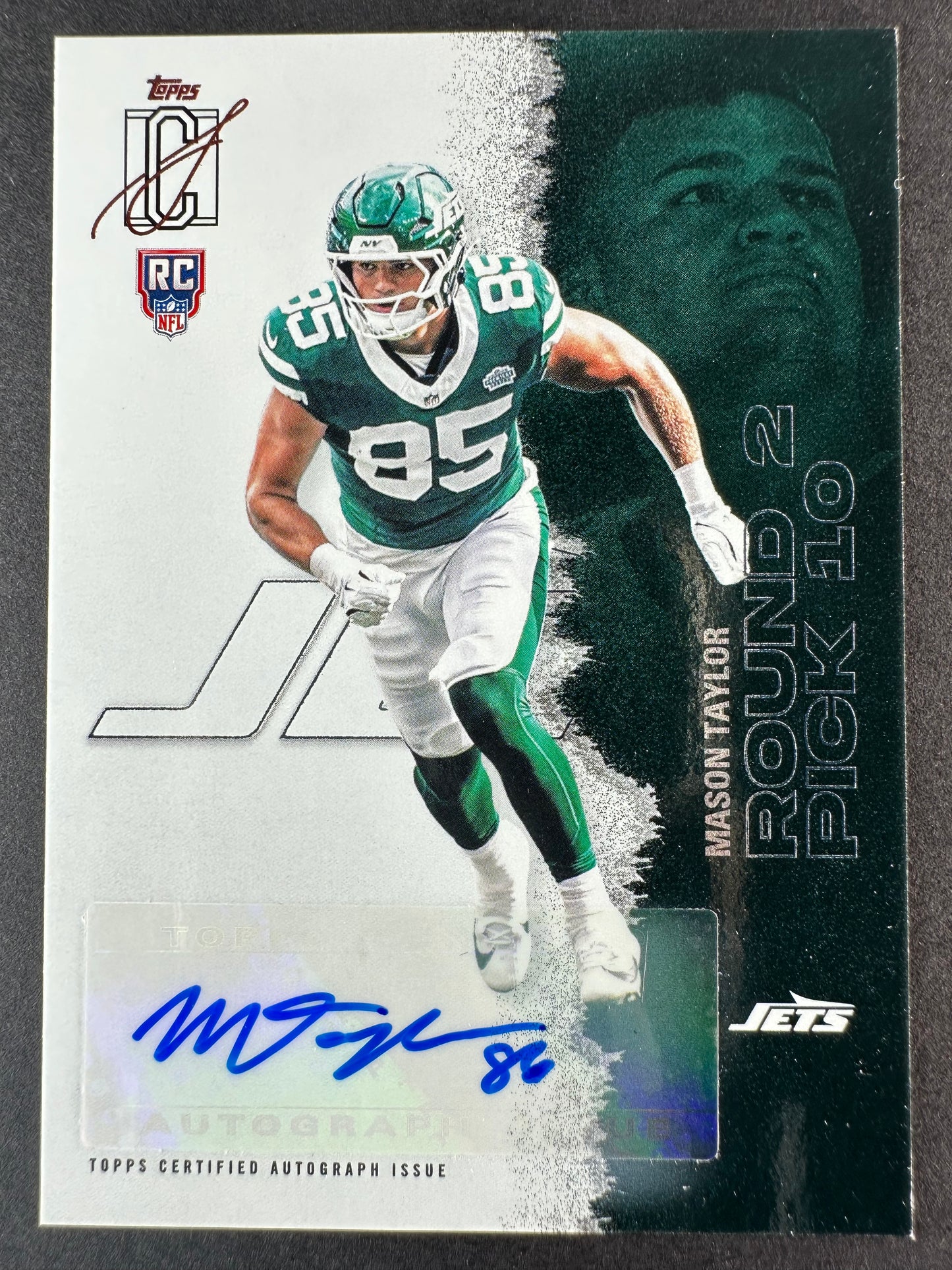 2025-26 Topps Signature Class Football Mason Taylor Auto