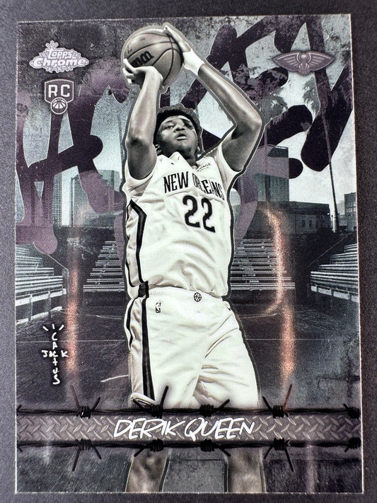2025-26 Topps Chrome Cactus Jack Basketball Derik Queen Jacked Up