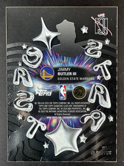 2025-26 Topps Signature Class Basketball Jimmy Butler Star Cast