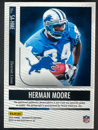 2025 Panini Silhouette Herman Moore Auto /199