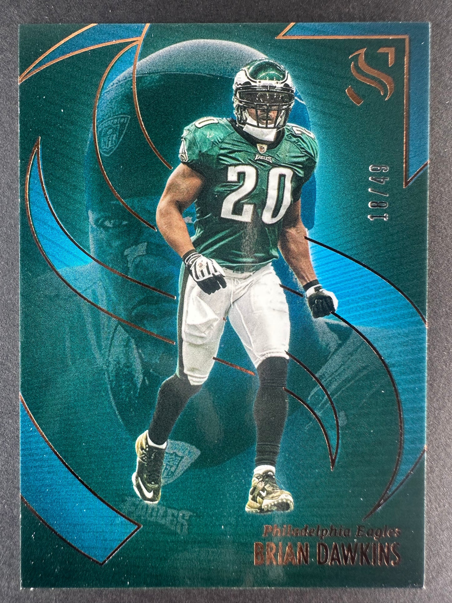 2025 Panini Silhouette /49 Brian Dawkins