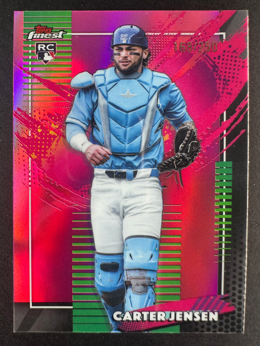 2026 Topps Finest Carter Jensen pink /250