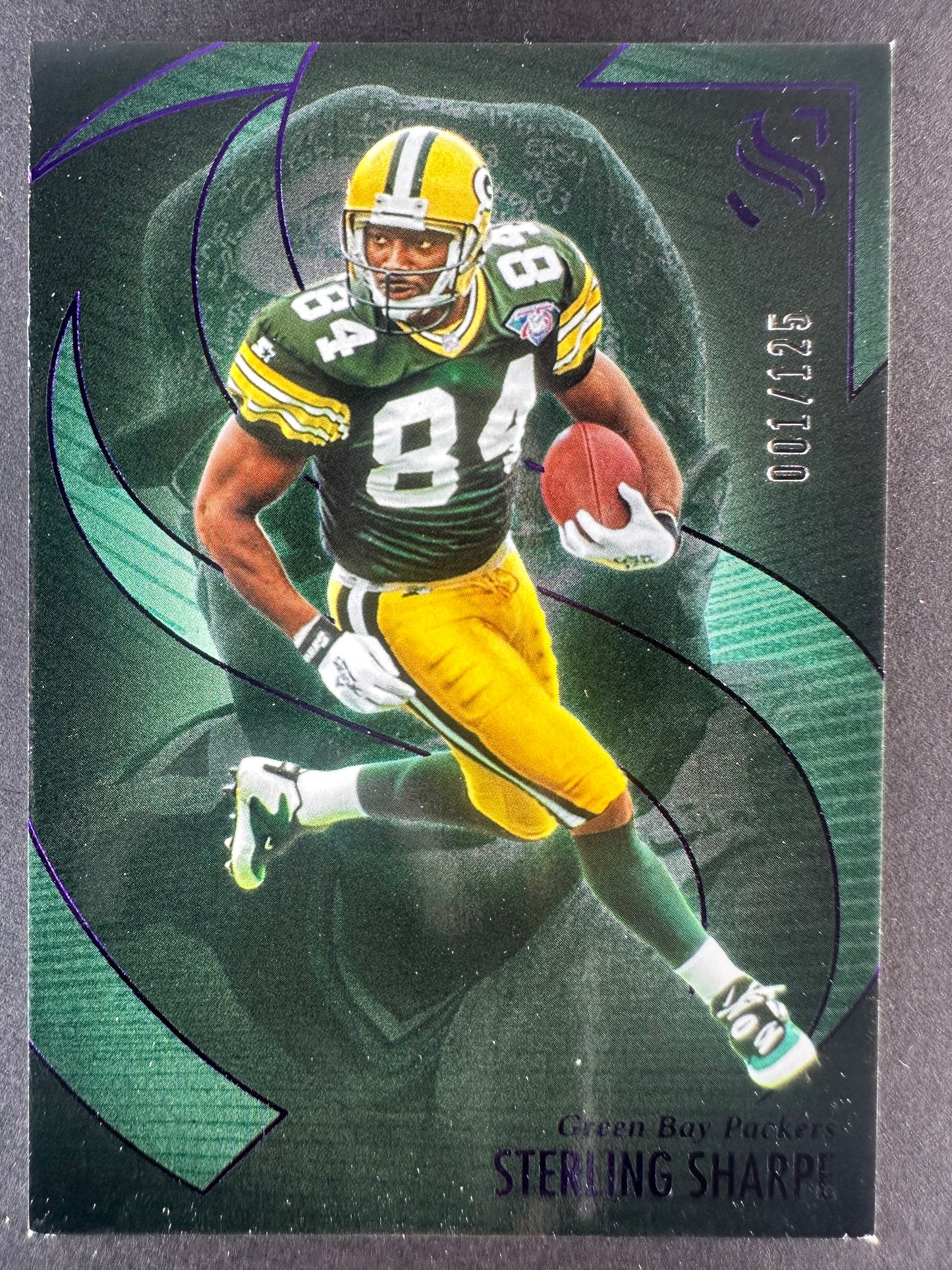 2025 Panini Silhouette Sterling Sharpe Purple /125