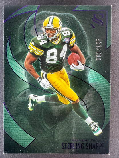 2025 Panini Silhouette Sterling Sharpe Purple /125