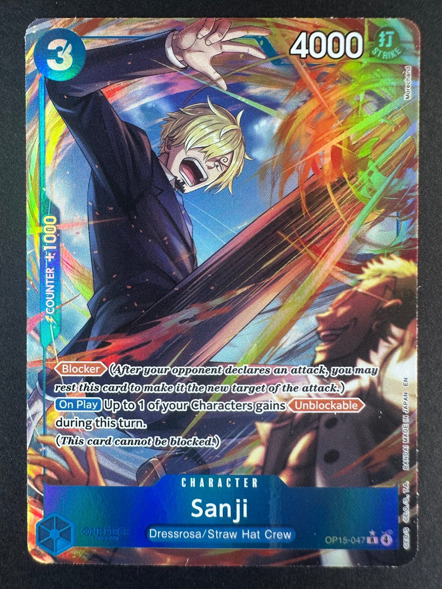 Sanji (OP15) foil