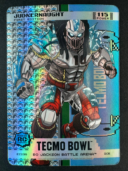 2026 Bo Jackson Tecmo Bowl Judkernaught End Zone Ice