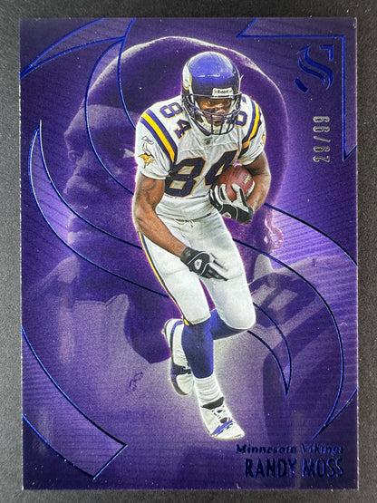 2025-26 Panini Silhouette Randy Moss Blue /99
