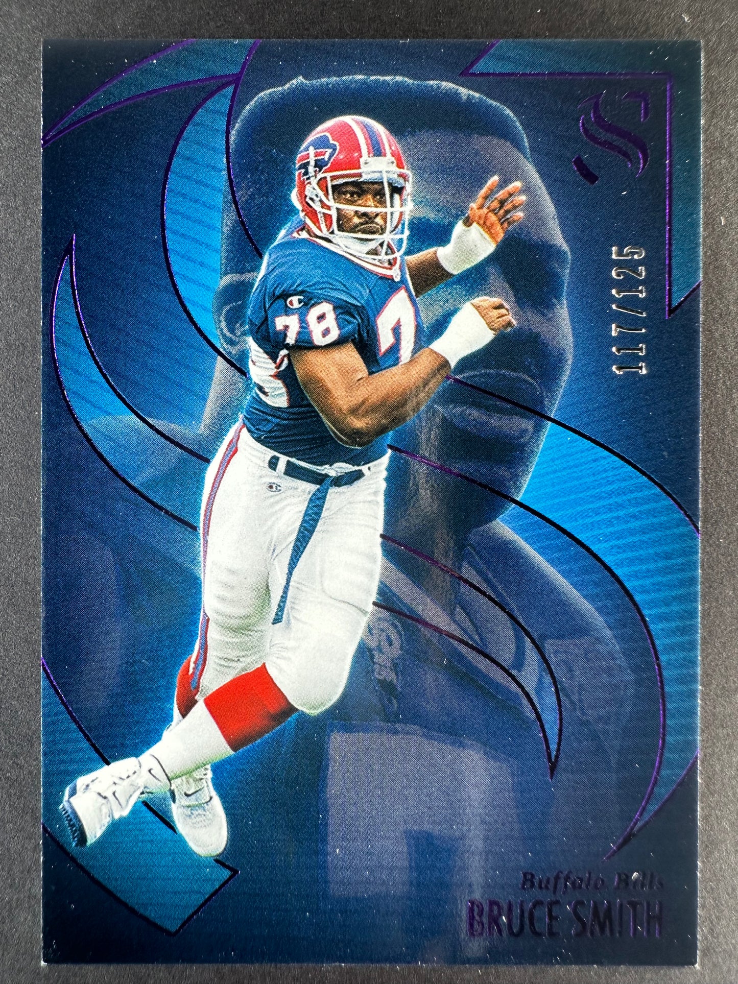 2025-26 Panini Silhouette Bruce Smith Purple /125
