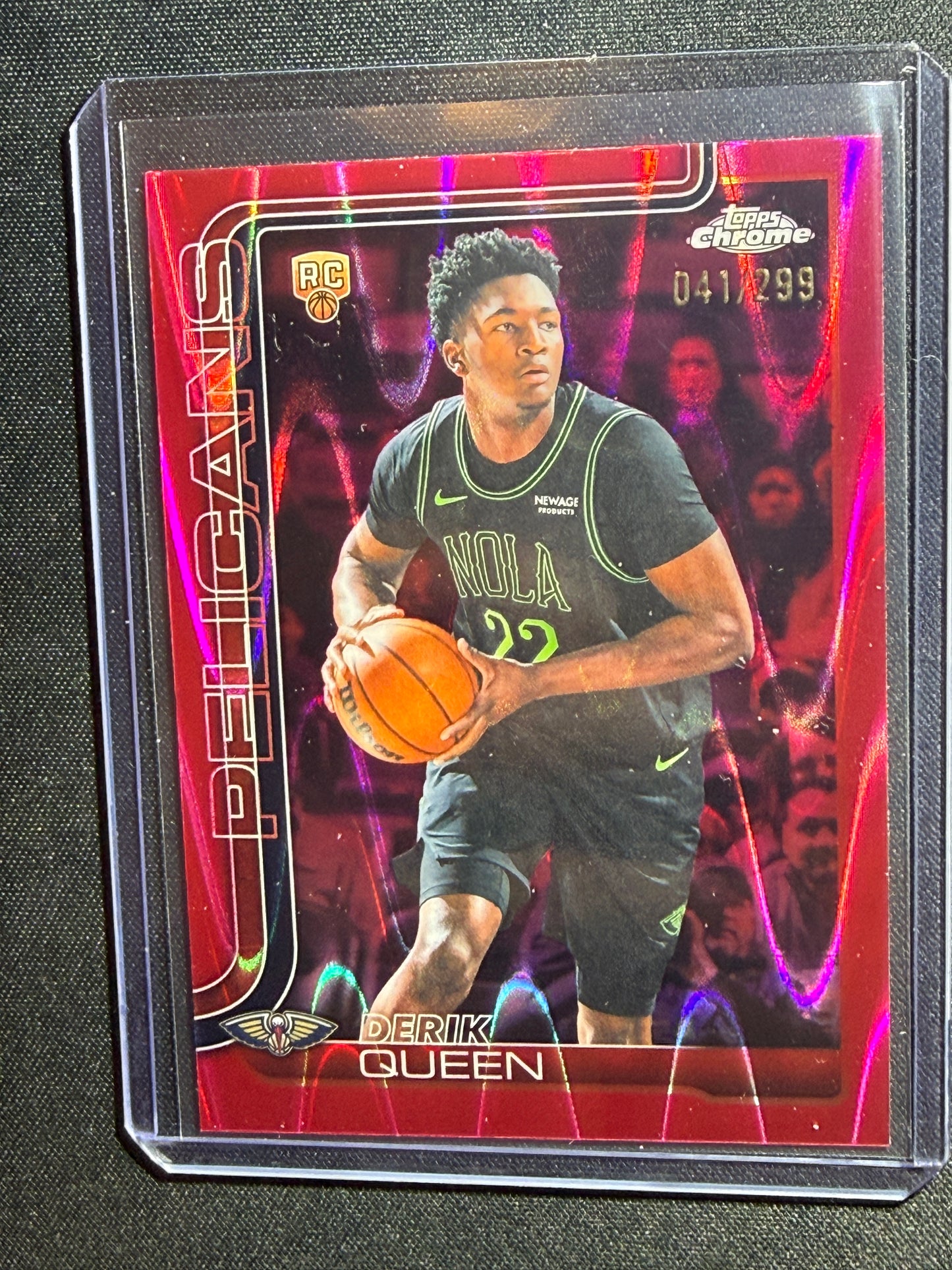 2025-26 Topps Chrome Update Derek Queen #163  - 041/299