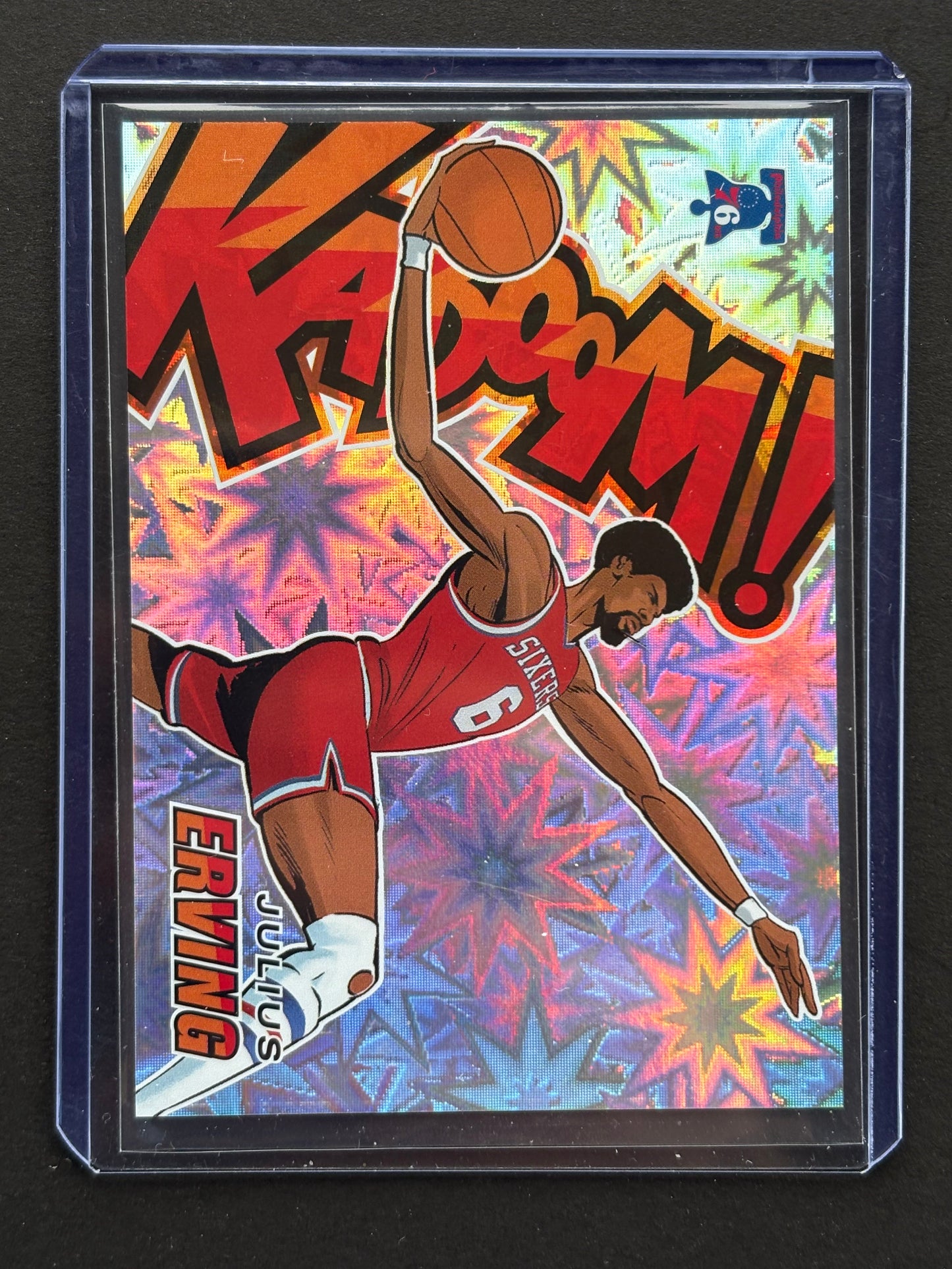 2024-25 REVOLUTION JULIUS ERVING KABOOM! HORIZONTAL CASE HIT SSP