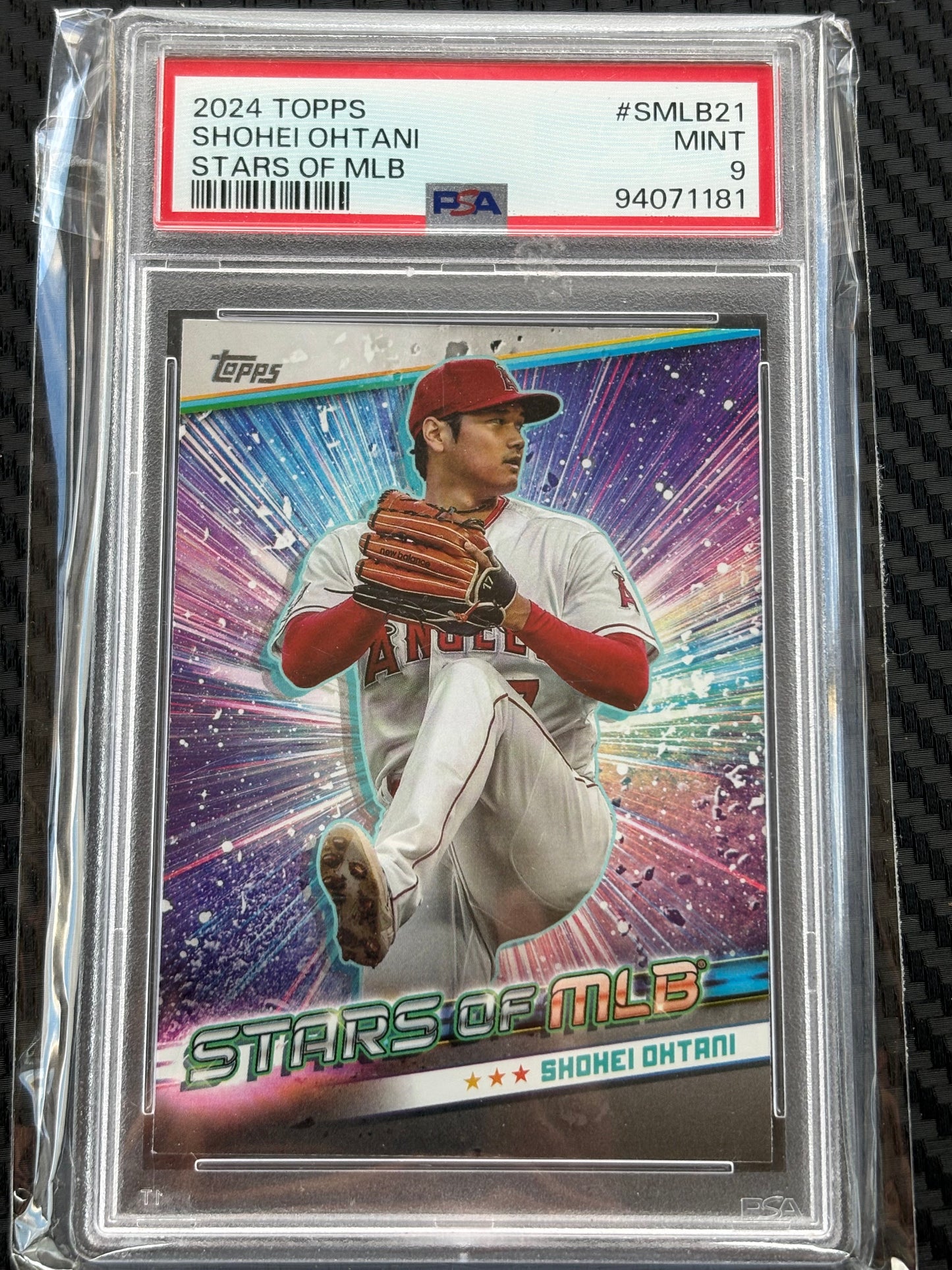 2024 Topps Shohei Ohtani Card Stars of MLB - Graded PSA 9