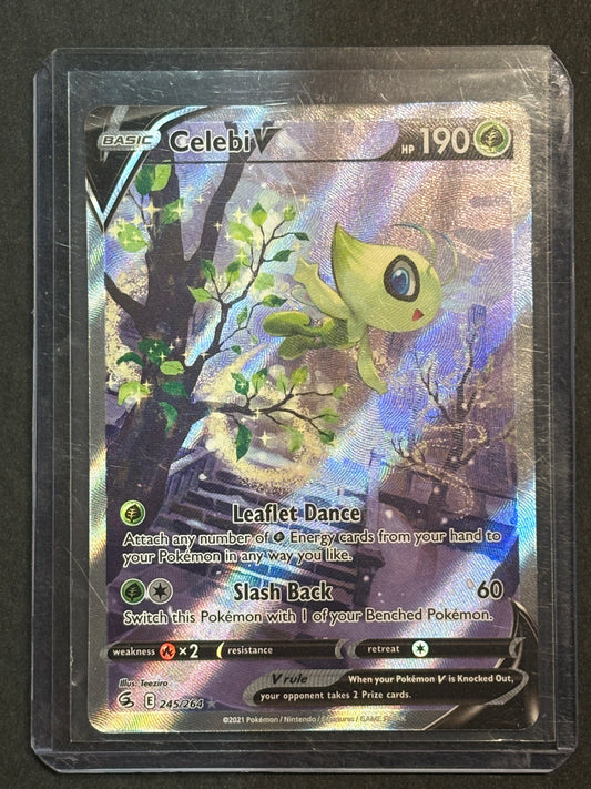 Celebi V (Alternate Full Art) - SWSH08: Fusion Strike (SWSH08)