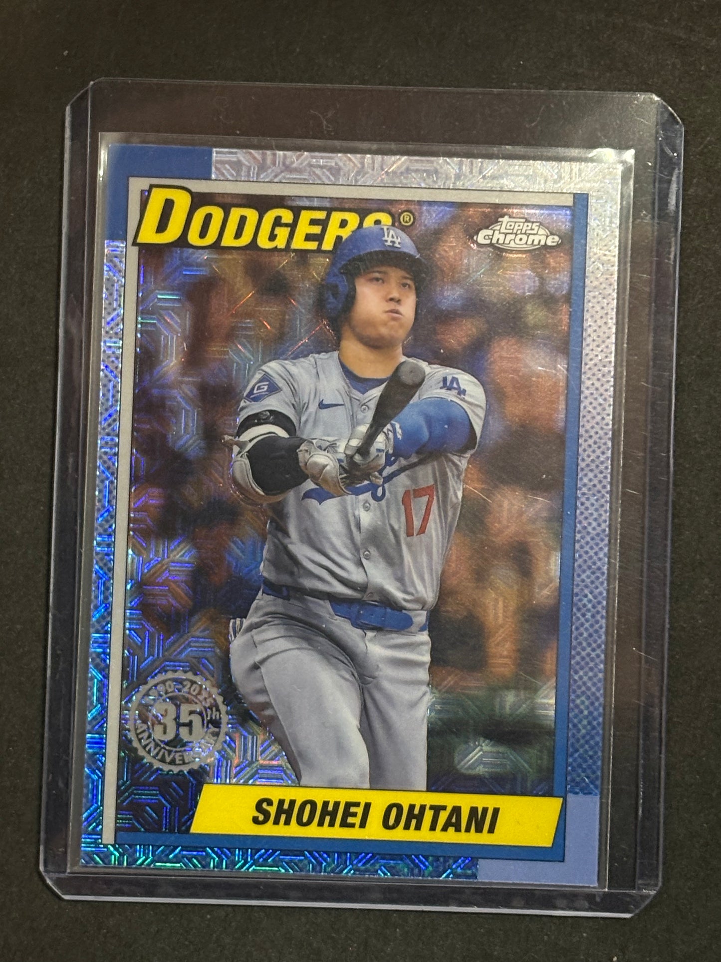 2025 Topps Series 1 1990 Topps Chrome Silver Pack Shohei Ohtani #T90C-50